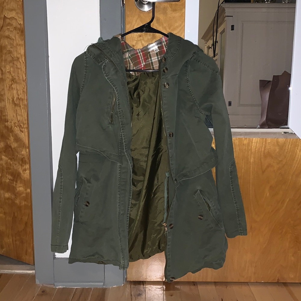 hooded jacket